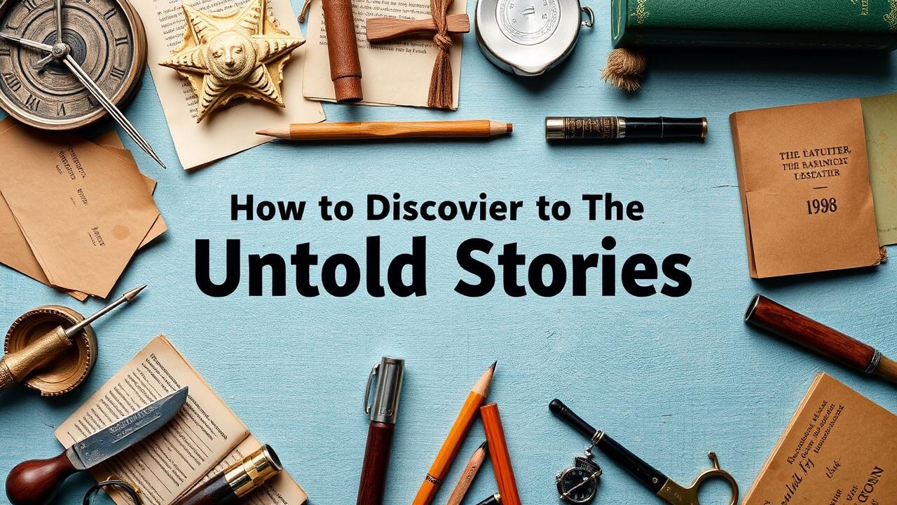 How to Discover the Untold Stories of Historical Figures