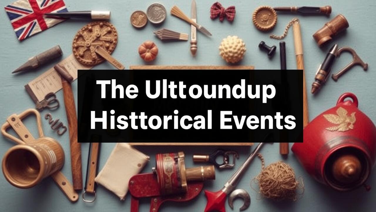 The Ultimate Roundup of Historical Events