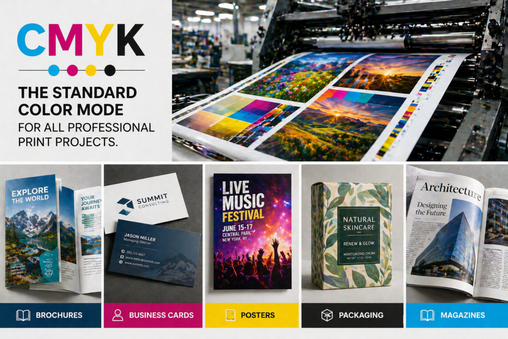 Professional printing process and products